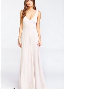 Show me your mumu, Jenn Maxi bridesmaids dress